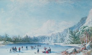 Curling door Bernard Walter Evans